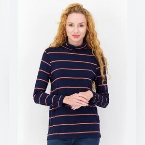 NWOT…Stitchfix Market & Spruce Basic Striped Turtleneck Top